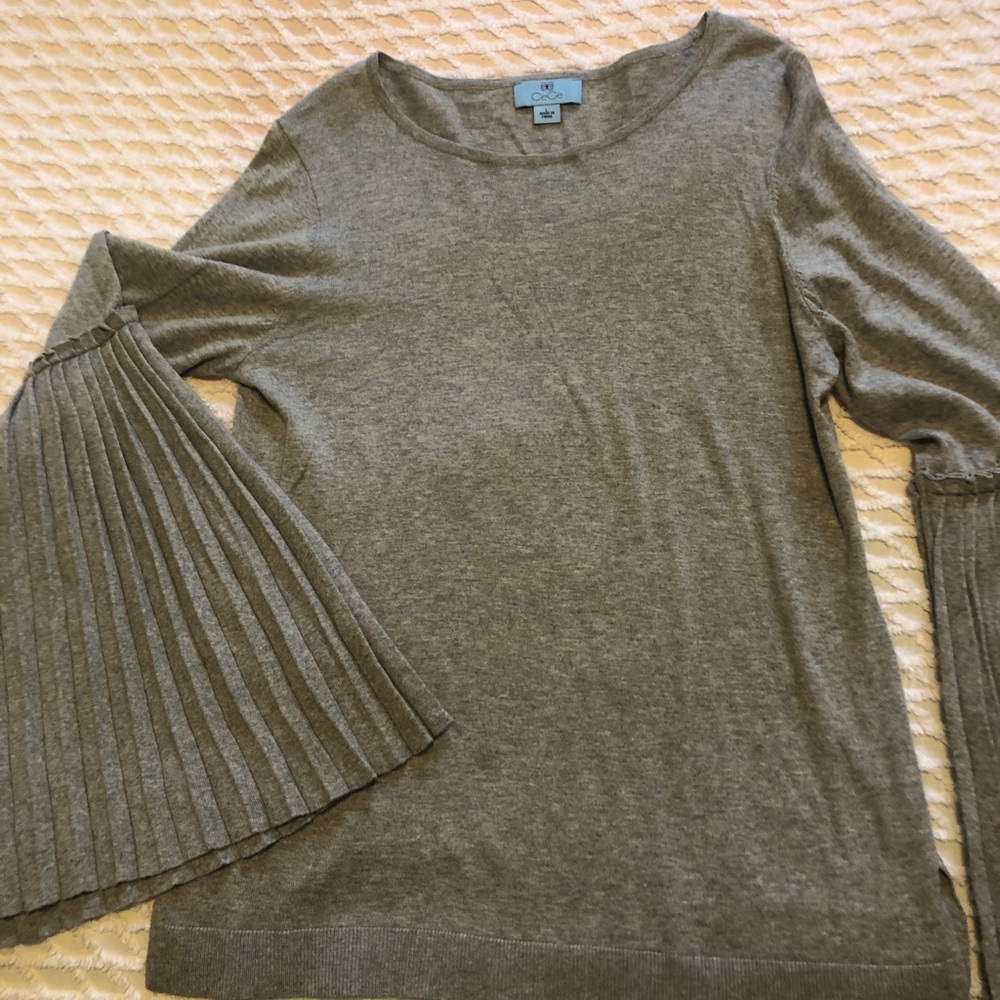 Gray elegant sweater